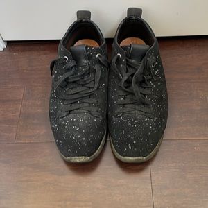 Feit Biotrainer Galaxy Suede Leather Black Natural Rubber Outsole Sneakers